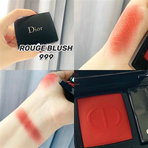 charnelle dior blush|Dior rouge blush 999 review.